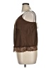 Francesca's 100% Polyester Brown Sleeveless Blouse Size XL - photo 5