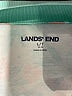 Lands' End 100% Cotton Tropical Teal Short Sleeve Blouse Size L (tall) - photo 7
