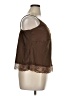 Francesca's 100% Polyester Brown Sleeveless Blouse Size XL - photo 4