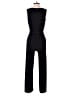 NY Collection Solid Black Jumpsuit Size M (petite) - photo 2