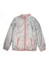 Cat & Jack 100% Nylon Metallic Silver Gray Track Jacket Size XL (youth) - photo 1