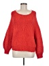 Free People Red Pullover Sweater Size M - photo 1