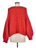 Free People Red Pullover Sweater Size M - photo 2