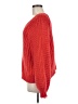 Free People Red Pullover Sweater Size M - photo 5