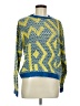 Next Chevron-herringbone Yellow Blue Pullover Sweater Size M - photo 1