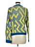 Next Chevron-herringbone Yellow Blue Pullover Sweater Size M - photo 2