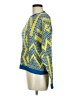 Next Chevron-herringbone Yellow Blue Pullover Sweater Size M - photo 5