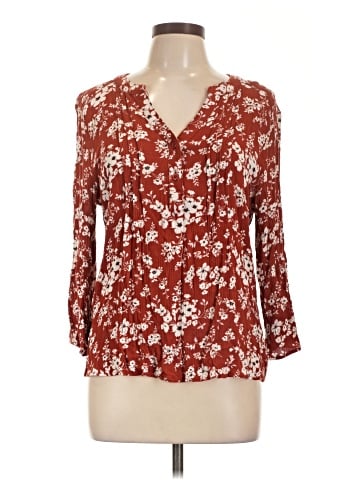 Monday Fun 3/4 Sleeve Blouse (view 1)
