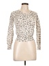 Cherokee 100% Cotton Ivory Long Sleeve Top Size 10 - 12 - photo 1