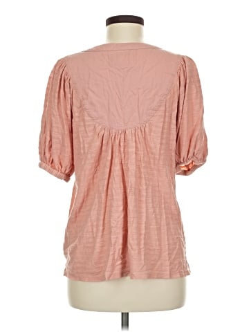 By Anthropologie Short Sleeve Blouse (view 2)