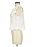 Assorted Brands Ivory Sleeveless Button-Down Shirt Size M - photo 5