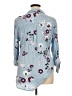 Candie's 100% Rayon Blue Long Sleeve Blouse Size XL - photo 2
