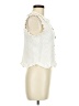 Assorted Brands Ivory Sleeveless Button-Down Shirt Size M - photo 4