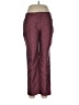 The Limited Polka Dots Burgundy Casual Pants Size 8 - photo 1