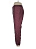 The Limited Polka Dots Burgundy Casual Pants Size 8 - photo 5