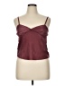 No Boundaries Burgundy Tank Top Size 16 - photo 1