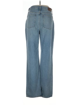 Madewell Baggy Straight Jeans in Earlhurst Wash: Ripped Edition (view 2)