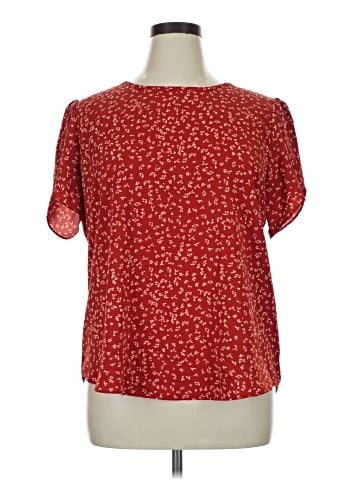 Taohuadao Short Sleeve Blouse (view 1)