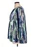 T Tahari 100% Polyester Blue 3/4 Sleeve Blouse Size 1X - photo 5