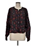 Pilcro Black Long Sleeve Blouse Size M - photo 1
