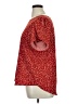 Taohuadao Red Short Sleeve Blouse Size XL - photo 5