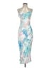 Gilli 100% Polyester Tie-dye Blue Cocktail Dress Size S - photo 1