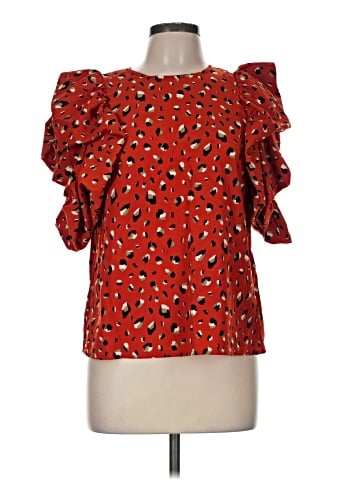 Pants Store Short Sleeve Blouse (view 1)