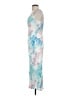 Gilli 100% Polyester Tie-dye Blue Cocktail Dress Size S - photo 5