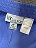 The Tog Shop 100% Polyester Solid Blue Casual Pants Size 18 Petite - photo 4