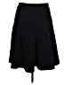 Rafaella Solid Black Casual Skirt Size 16 - photo 1