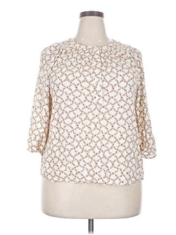 Croft & Barrow 3/4 Sleeve Blouse (view 1)