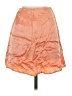 Kirious Solid Orange Casual Skirt Size S - photo 2