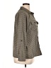 Notations Houndstooth Tan Long Sleeve Blouse Size XL - photo 4