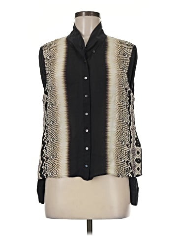 Nicole Miller Artelier Sleeveless Silk Top (view 1)