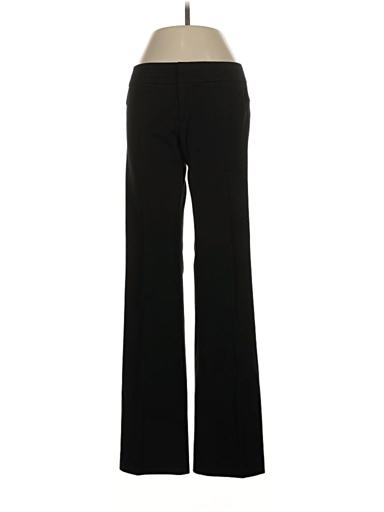 Pre-owned Ecru Dress Pants In Black