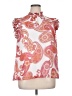 Express 100% Polyester Paisley Pink Sleeveless Blouse Size XL - photo 1