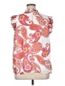 Express 100% Polyester Paisley Pink Sleeveless Blouse Size XL - photo 2