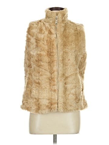 Coldwater Creek Faux Fur Vest (view 1)