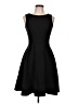 Jigsaw Solid Black Cocktail Dress Size 10 - photo 1