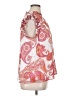 Express 100% Polyester Paisley Pink Sleeveless Blouse Size XL - photo 4