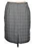 Le Suit Separates 100% Polyester Plaid Gray Formal Skirt Size 14 - photo 2