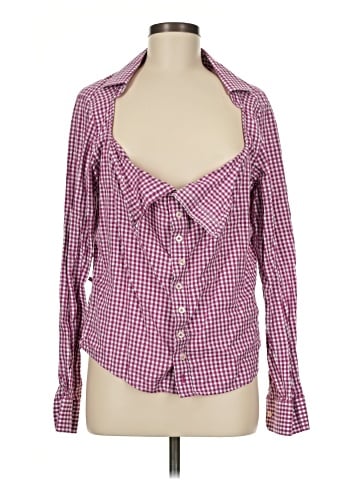 Oxford Long Sleeve Blouse (view 1)