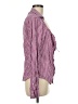 Oxford Checkered-gingham Pink Long Sleeve Blouse Size M - photo 4