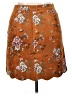 Chance Floral Brown Casual Skirt Size XL - photo 2