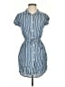Japna Blue Short Sleeve Button-Down Shirt Size S - photo 1