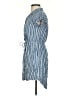 Japna Blue Short Sleeve Button-Down Shirt Size S - photo 5