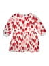 Carter's Hearts Pink Red Dress Size 7 - photo 2