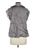 Unbranded 100% Viscose Gray Sleeveless Button-Down Shirt Size M - photo 2