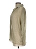 Almost Famous 100% Polyester Metallic Tan Long Sleeve Blouse Size L - photo 5