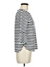 Green Envelope Stripes White 3/4 Sleeve Top Size M - photo 4